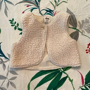 Tea Sherpa vest 18-24m
